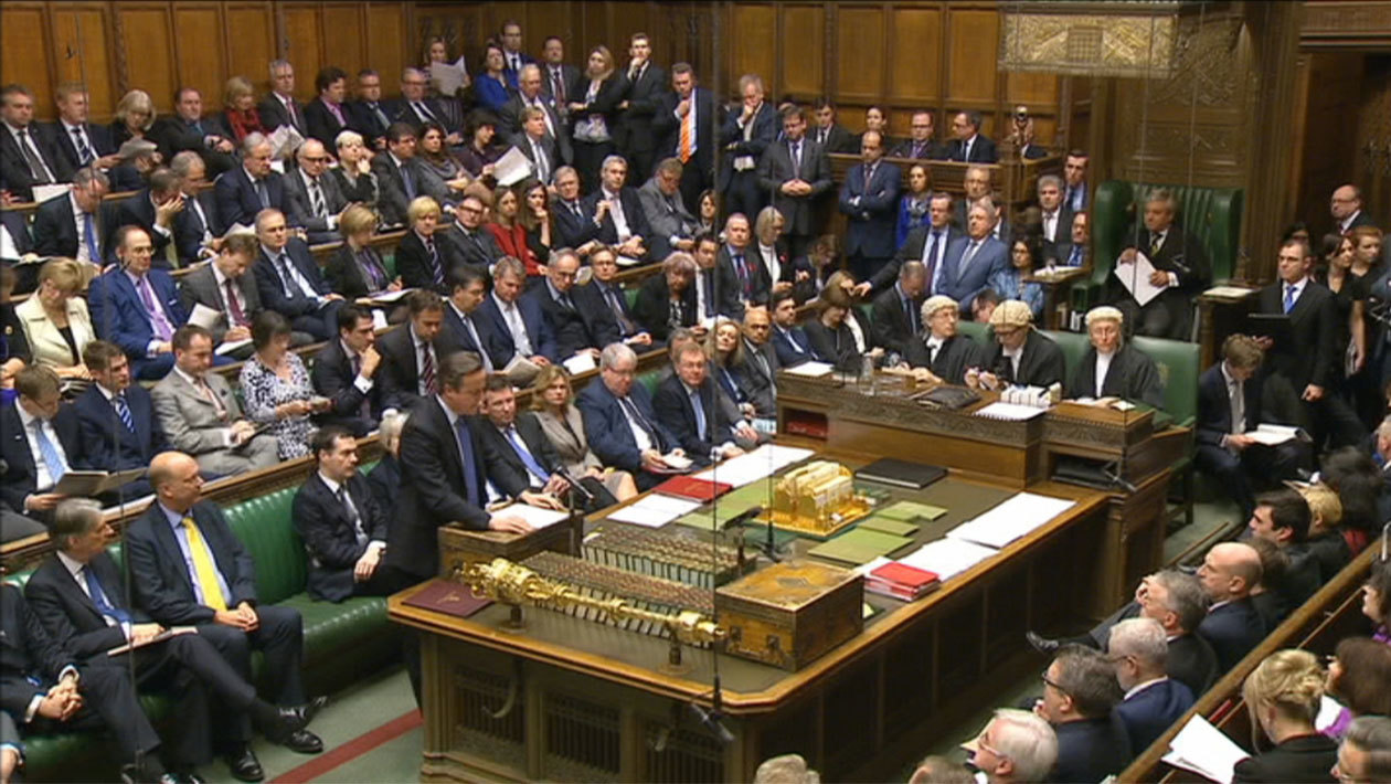 Watch the petition 'No UK airstrikes on Syria.' being debated